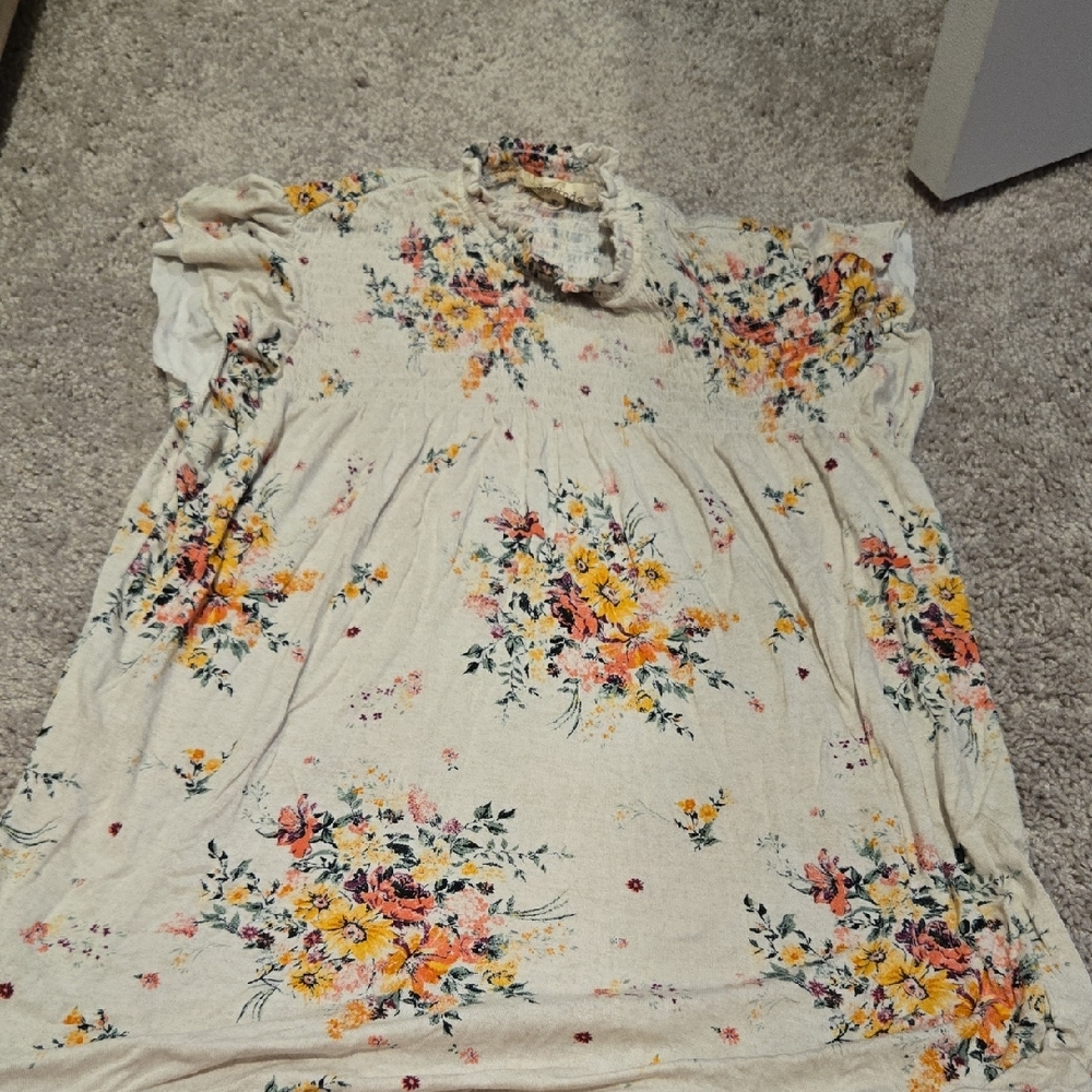 Floral Print Shirt